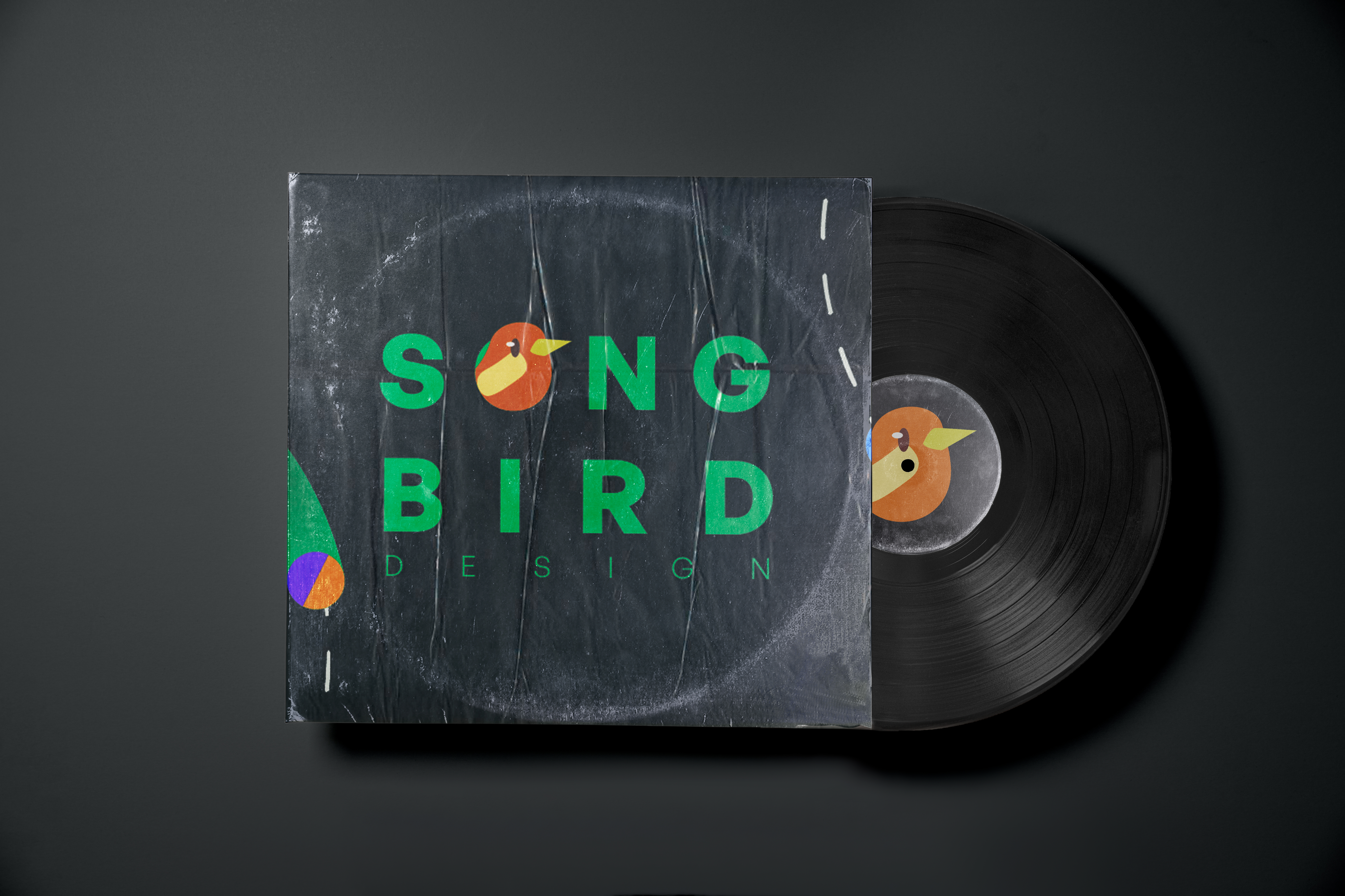 Design no Disco de Vinil